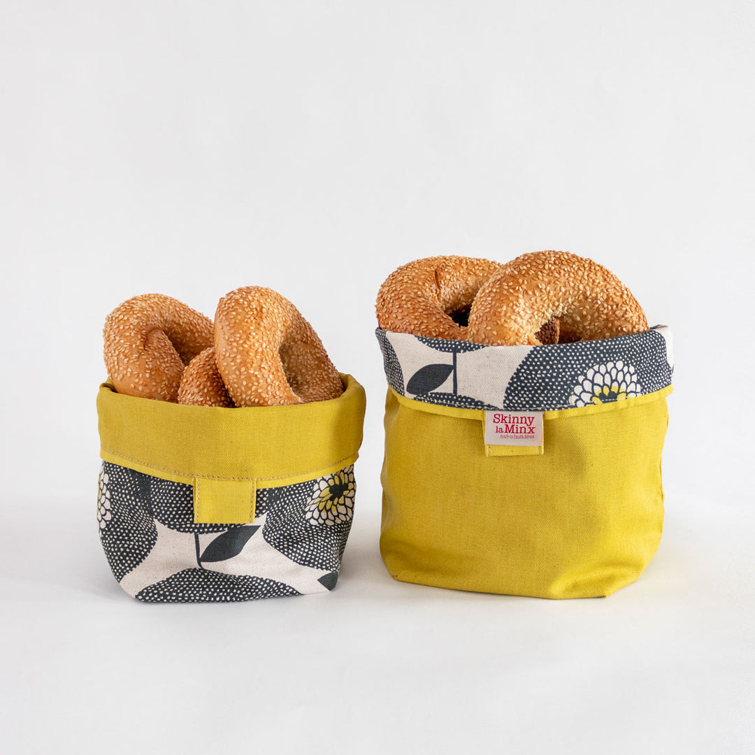 Reversible Soft Bucket - Flowerfields - Penny Black - Shop Online!