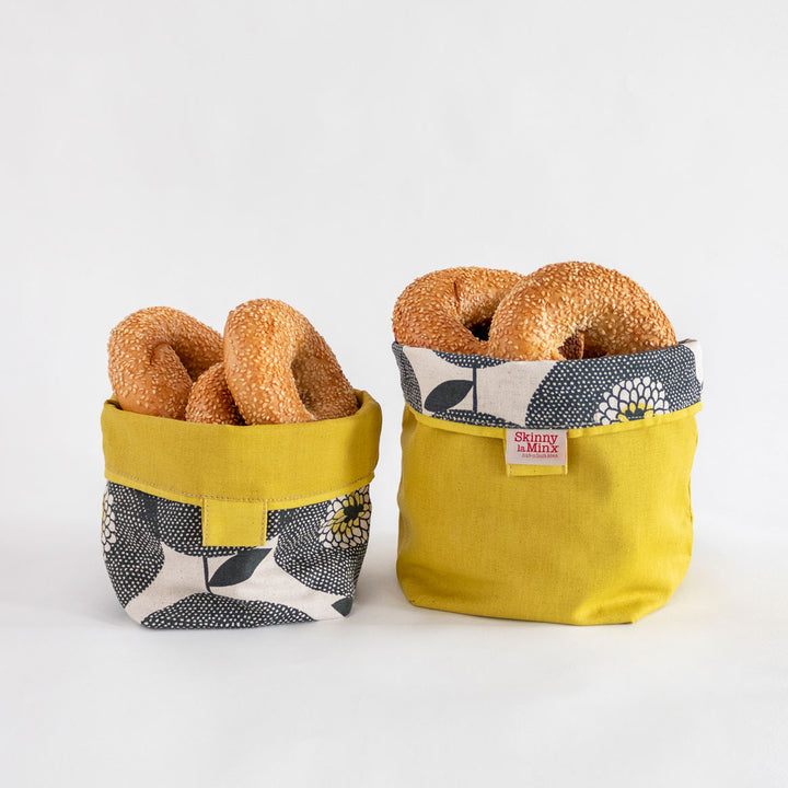 Reversible Soft Bucket - Flowerfields - Penny Black - Shop Online!