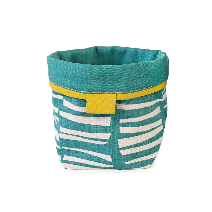 Reversible Soft Bucket - Woodpile - Teal - Shop Online!