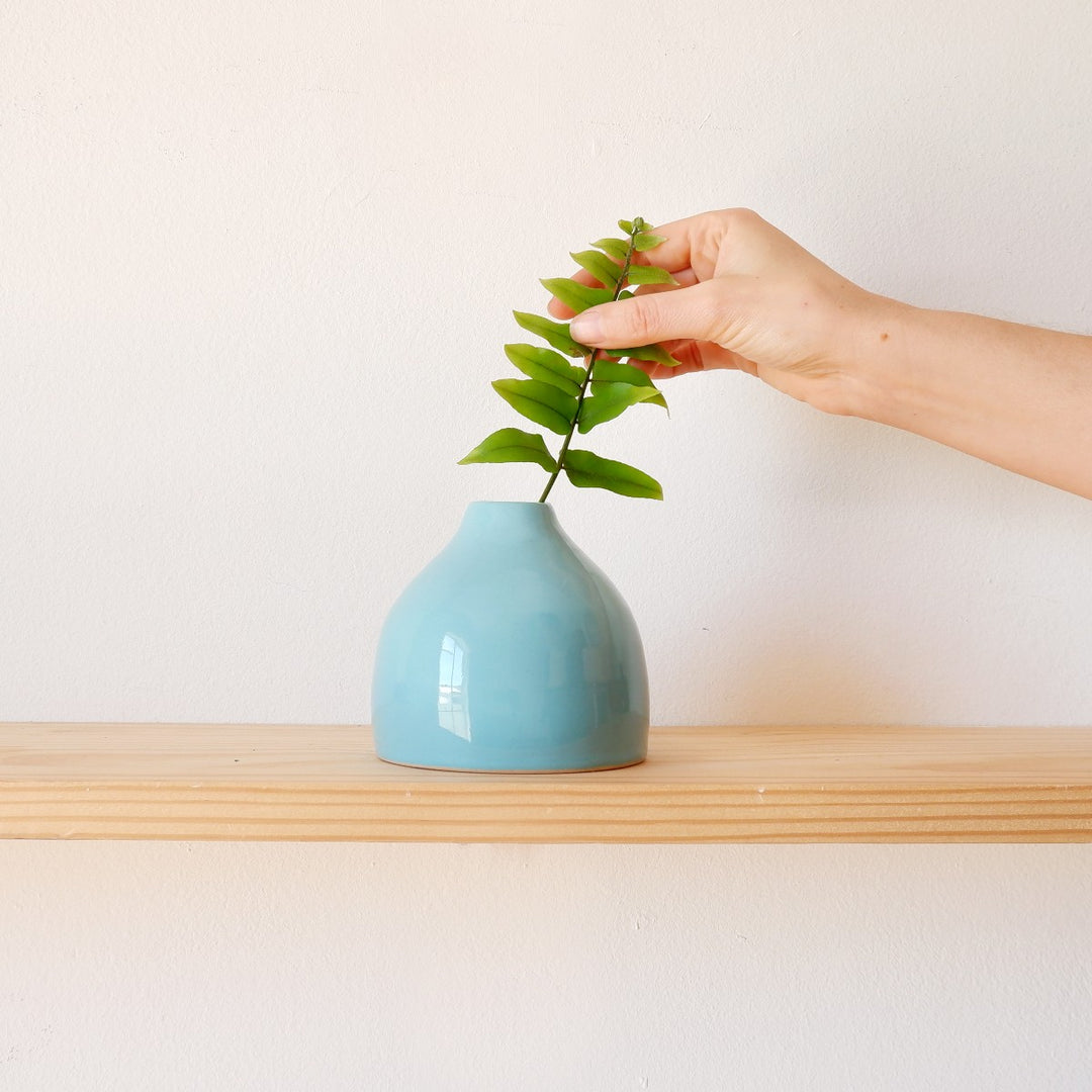 Cala Vase - Aqua Blue - Shop Online!