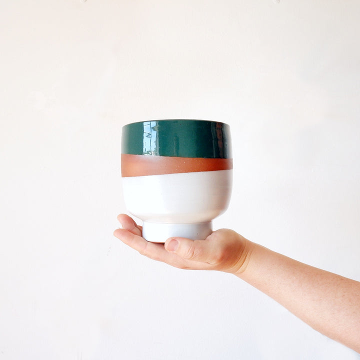 Shing Plinth Planter - Tricolor - Shop Online!