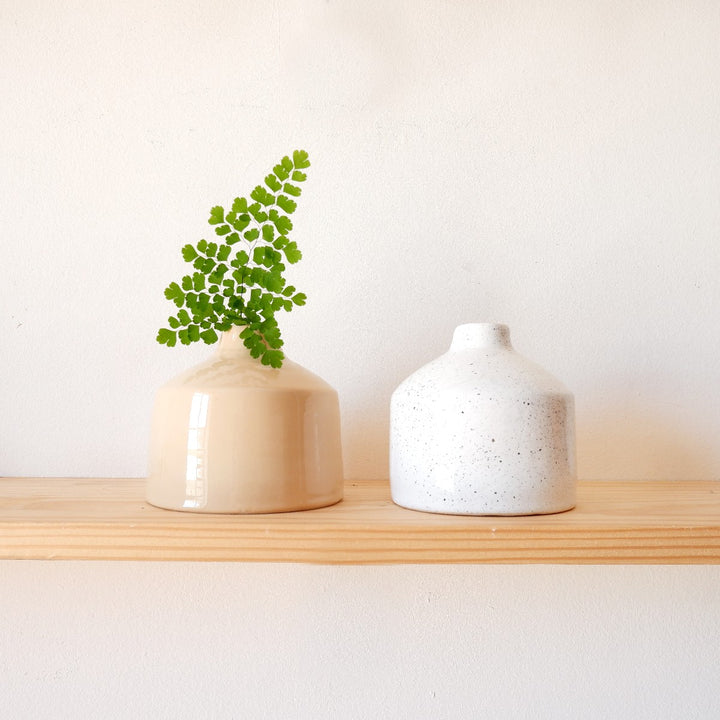 Suzi Vase - White Speckle - Shop Online!