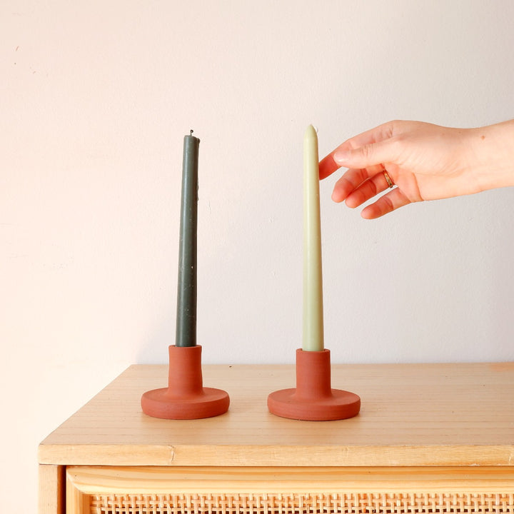 Candle Holder - Terracotta - Shop Online!