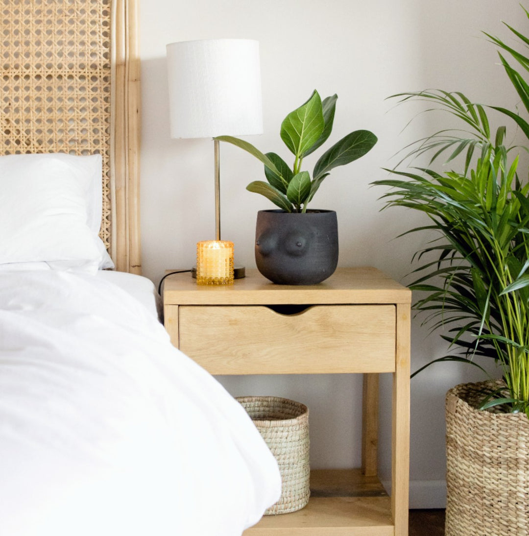 Boob Planter - Black Clay - Shop Online!