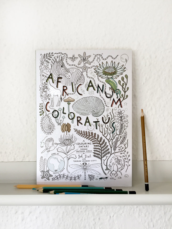 Africanum Coloratum - Colouring Safari - Shop Online!