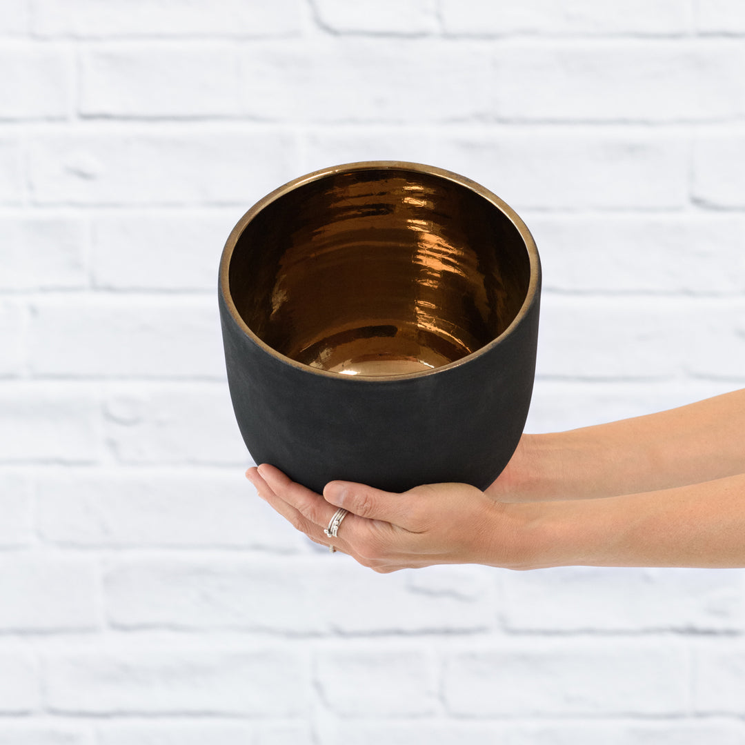 Moon Planter - Black Gold - Shop Online!