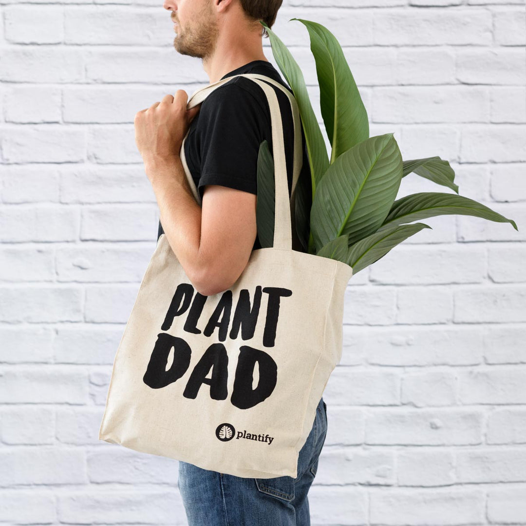 Plant Dad - Hemp Tote Bag - Shop Online!