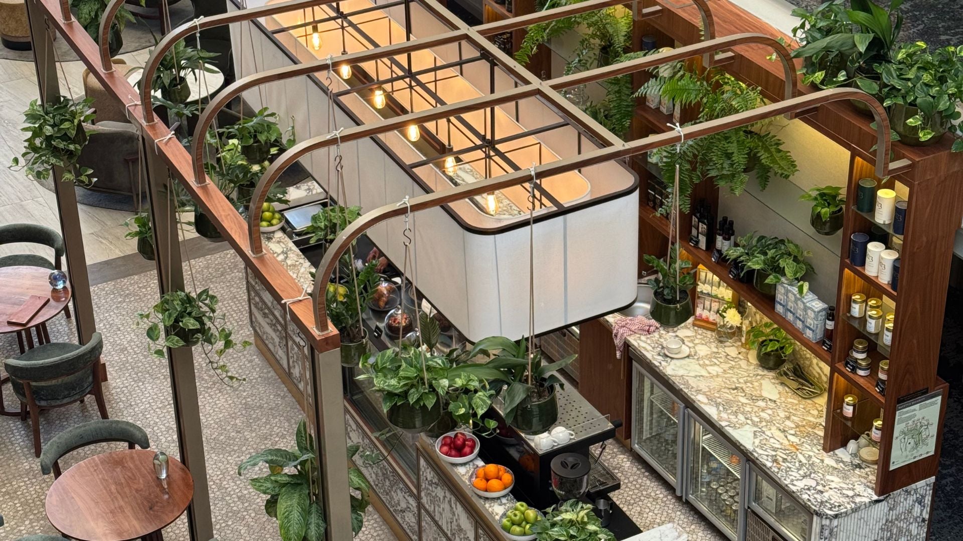 Commercial Plant Design: Transforming Radisson Collection’s 5-Star Waveside Café