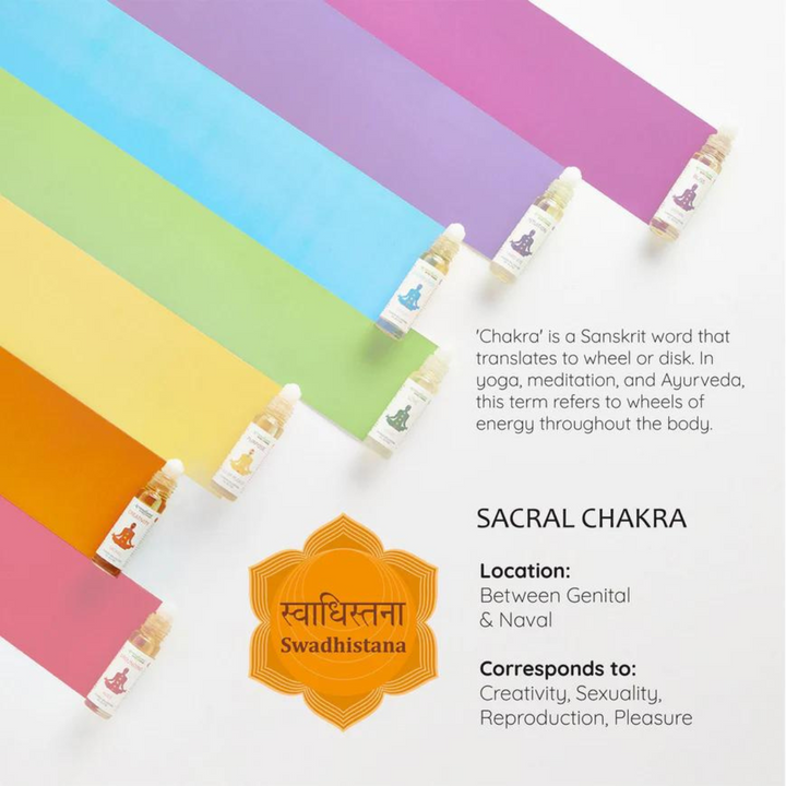 Aromafume Roll On - Sacral Chakra - Creativity - Shop Online!