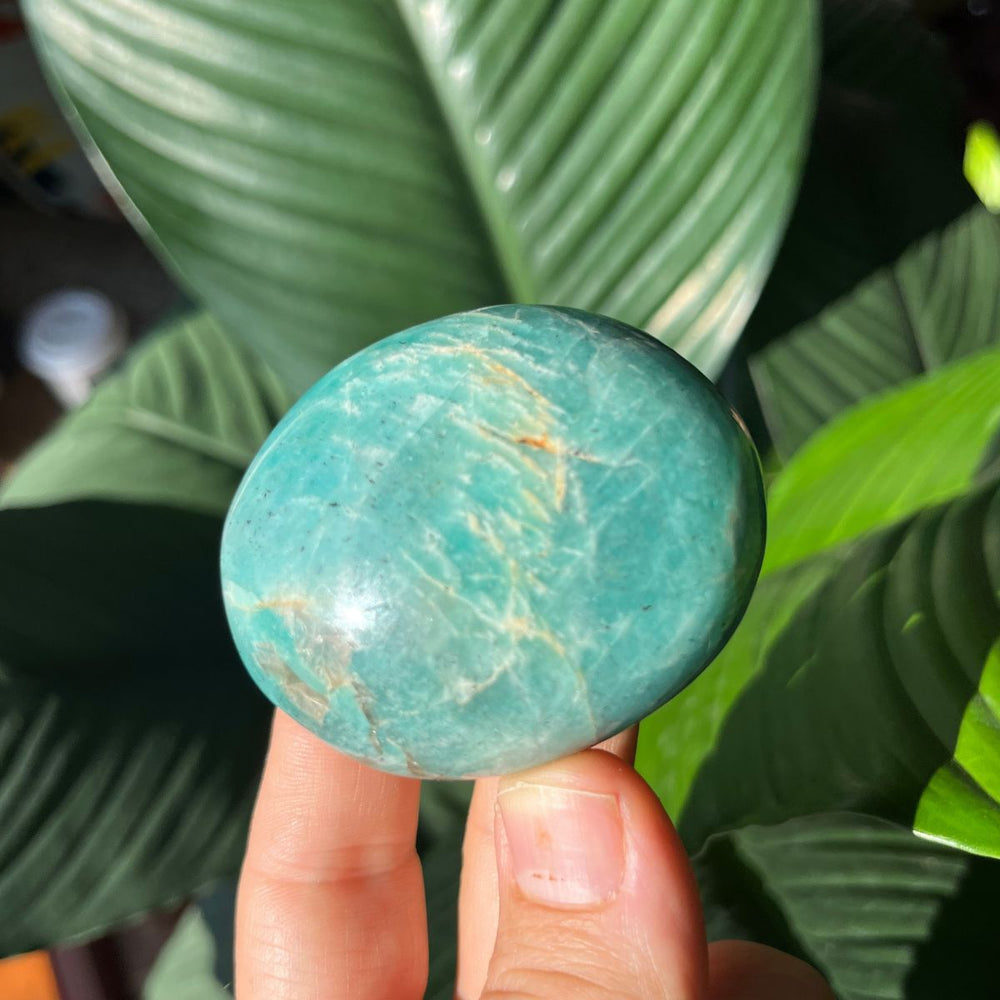 Amazonite Gallets - Polished Palm Stones - Shop Online!
