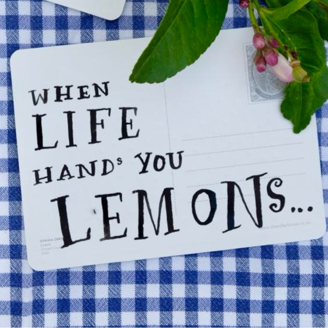 Gemma Orkin Lemon Post Card
