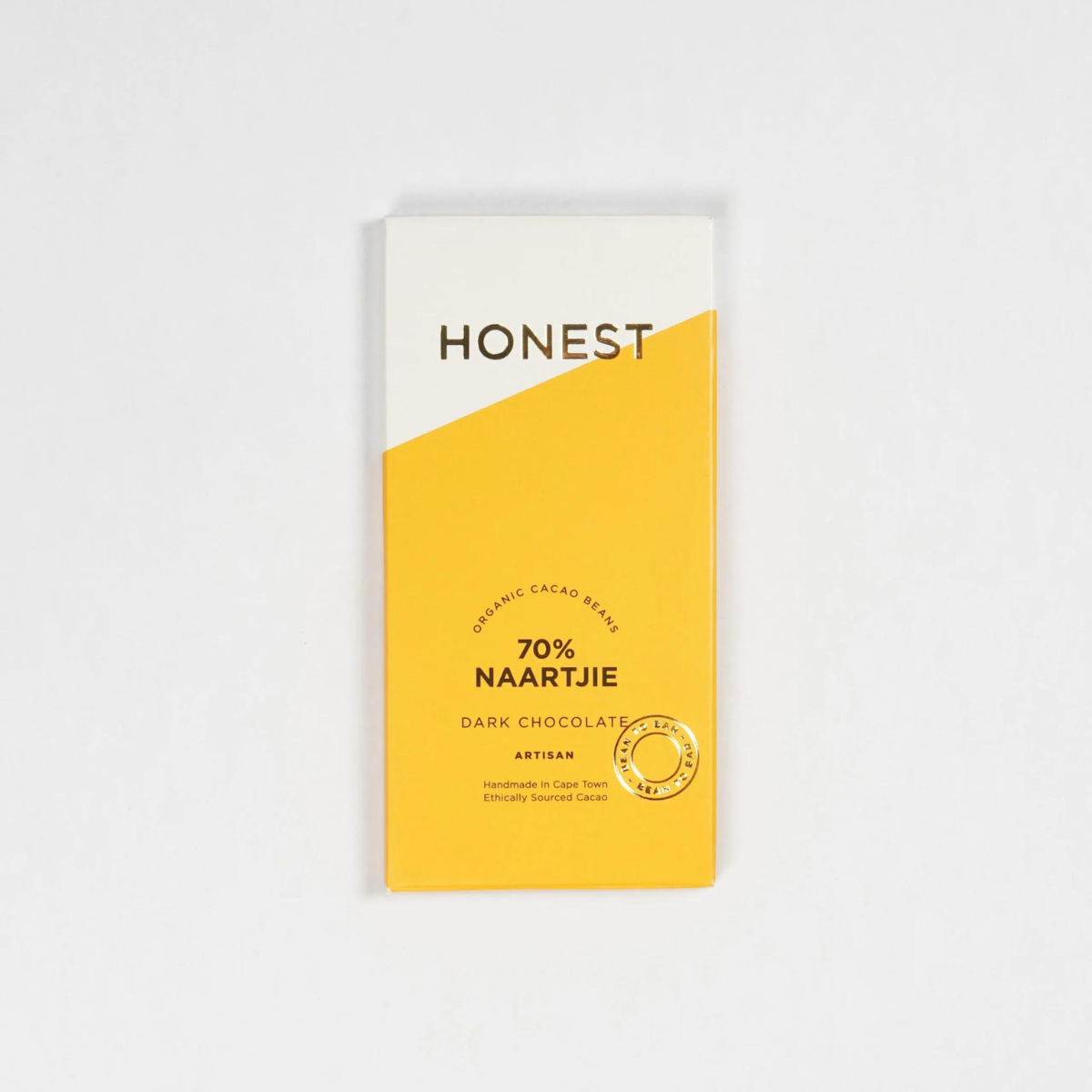 Honest Chocolate 70 Dark Chocolate with dried Naartjie Plantify