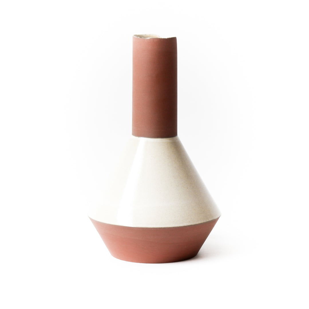 Flake Rim Vase Z1 - Ivory - Shop Online!