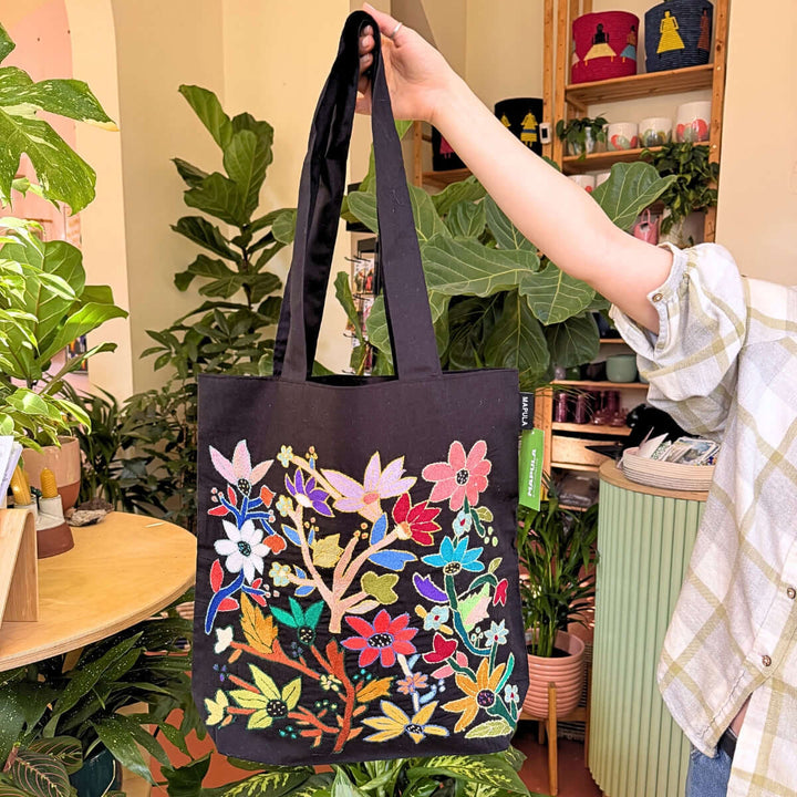 Mapula Embroidered Tote Bag