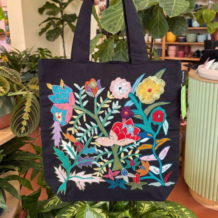 Mapula Embroidered Tote Bag