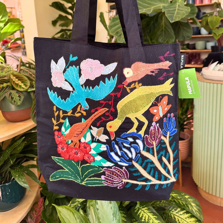 Mapula Embroidered Tote Bag