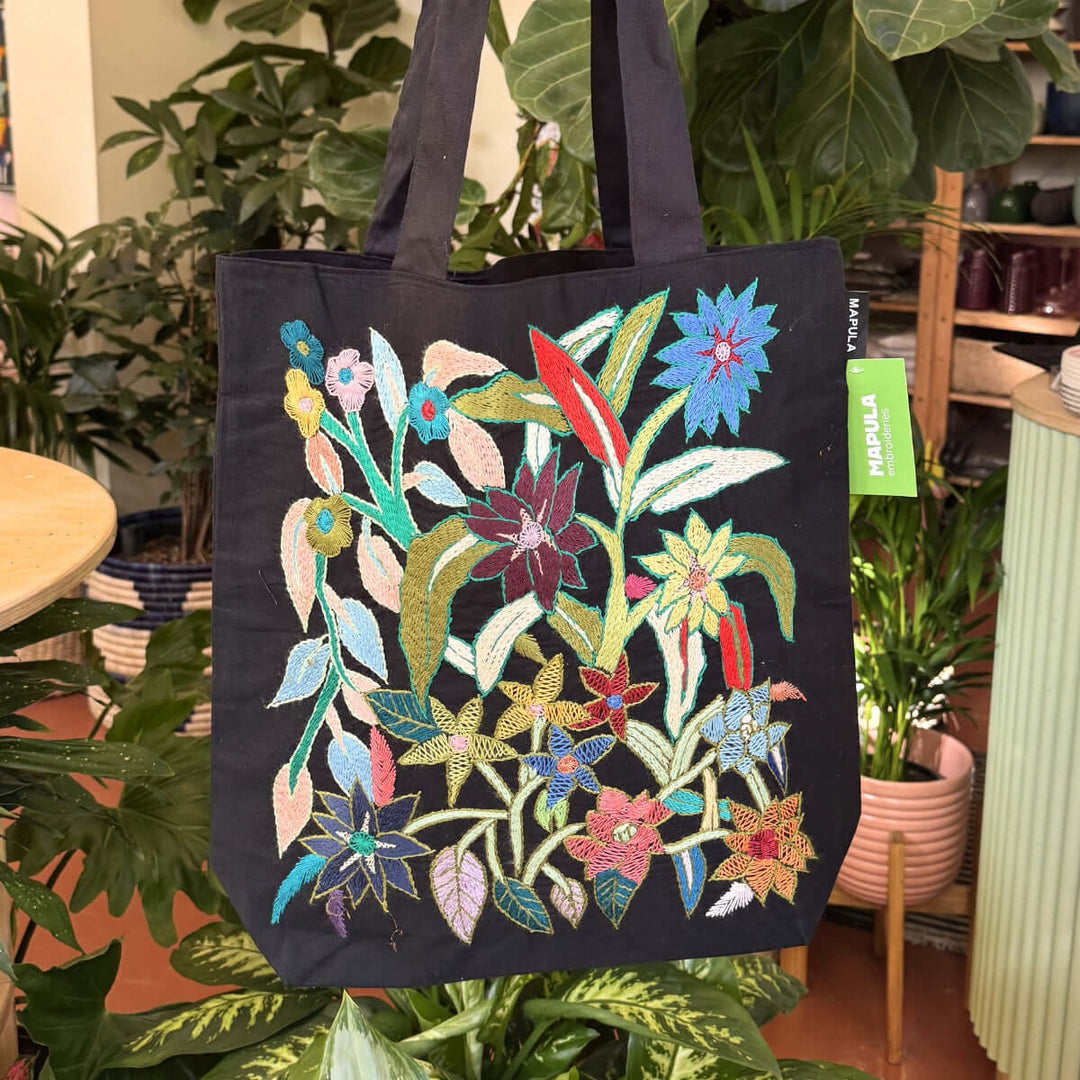 Mapula Embroidered Tote Bag