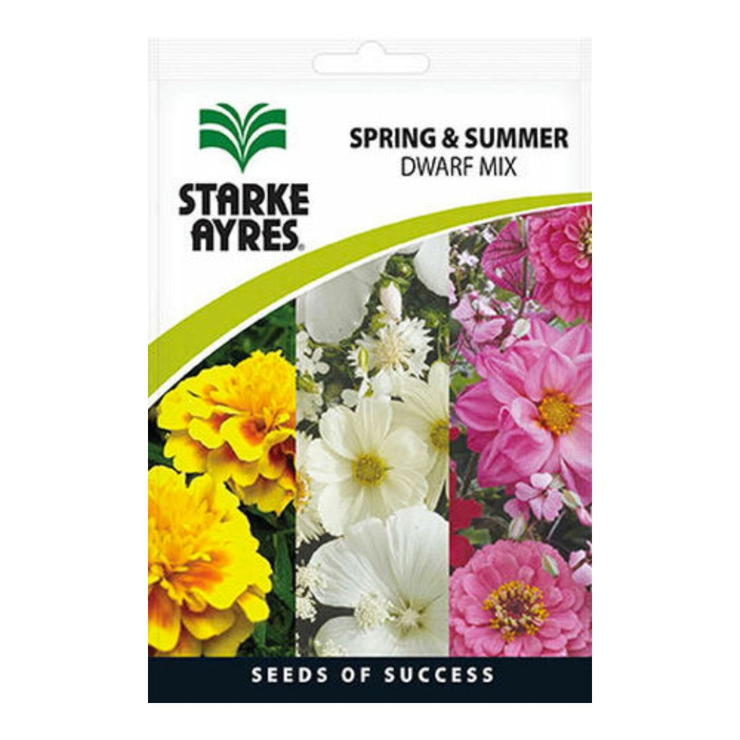Seeds - Spring & Summer Garden Flower Mix - Dwarf - Shop Online!