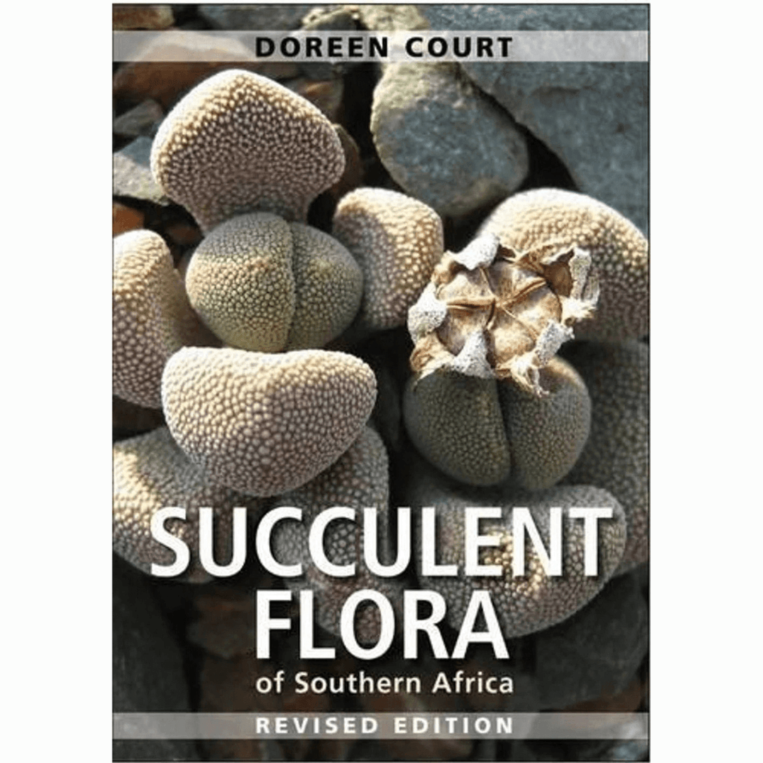 Cover of Succulent Flora of Southern Africa showing unique succulent plants in a beautiful display.