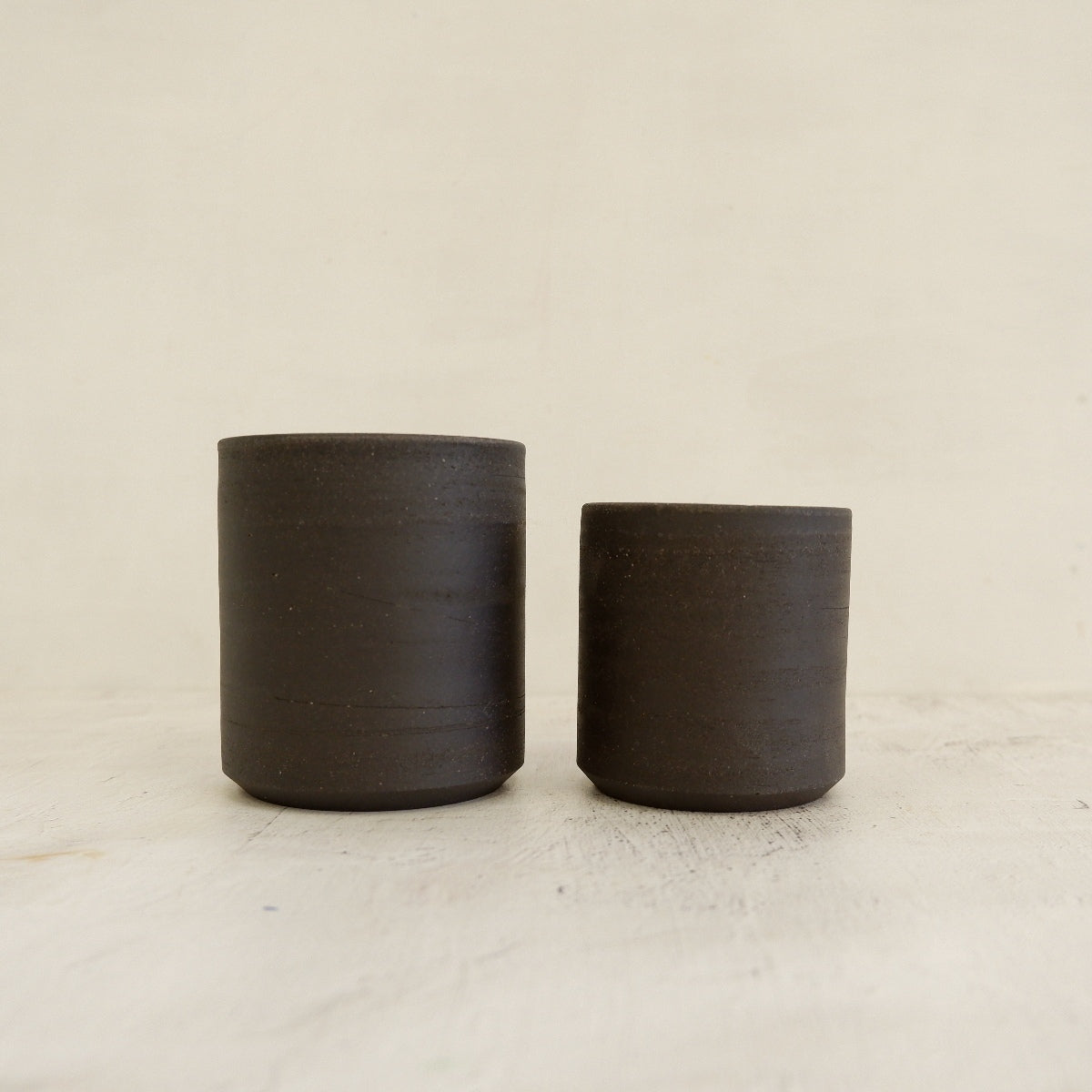 Classic Ceramic Cup - Black Plantify - Urban Nursery