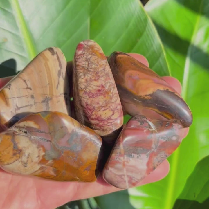 Polychrome Jasper Tumbled Stone