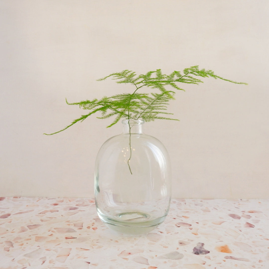 Glass Vase - Belly Round - Shop Online!