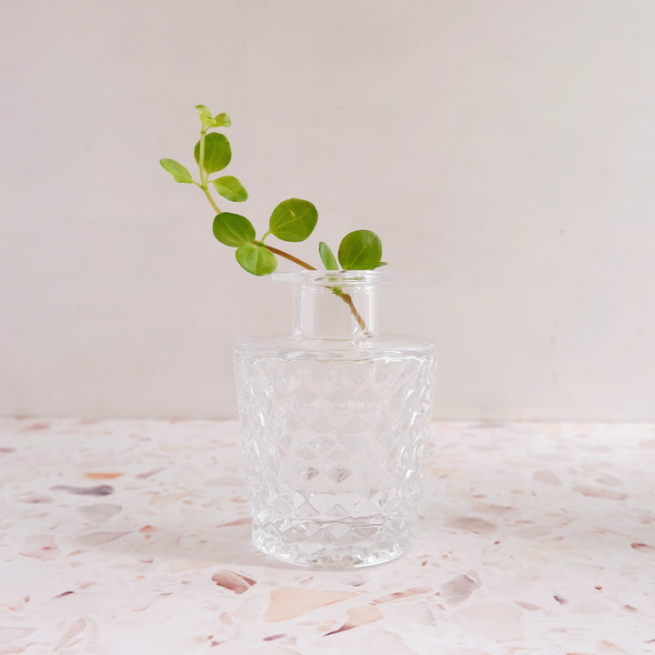 Glass Vase - Embossed Chanel - Shop Online!