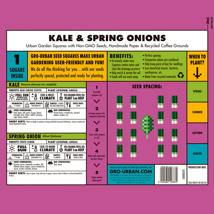 Kale & Spring Onion - Shop Online!
