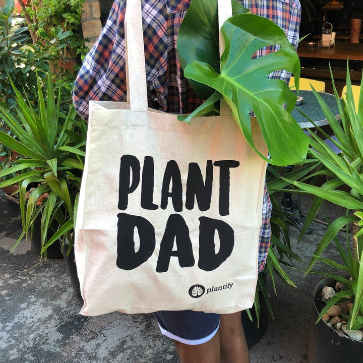 Plant Dad - Hemp Tote Bag - Shop Online!