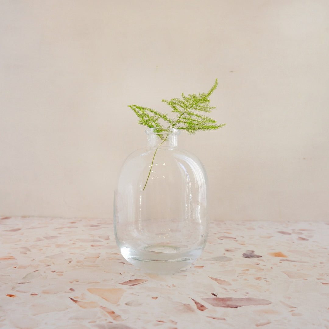 Glass Vase - Belly Round - Shop Online!